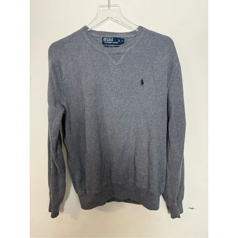 Vintage 90s Polo Ralph Lauren Knit Cotton Sweater retro rare hype Y2K Mens Small